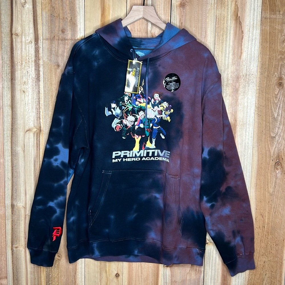 Primitive Men’s Size M My Hero Academia Sweatshirt Hoodie